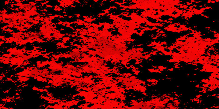 An artistic, high-contrast, macro abstract composition with black and red hues that evokes a sense of both chaos and structured complexity.