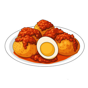 Telur Balado Indonesian Food