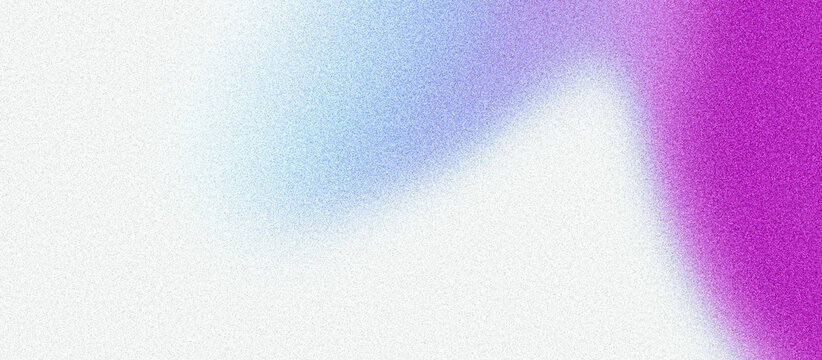 Purple blue grainy background, abstract noise texture gradient shape on white backdrop for header, event poster, web banner, cover or digital wallpaper design