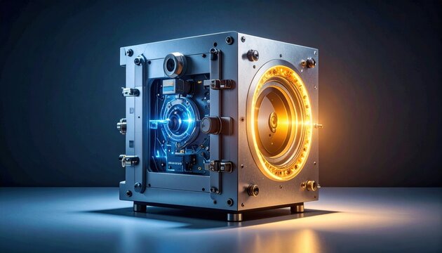 Advanced Quantum Key Distribution Receiver With Intricate Optical Components And Illuminating Circuits