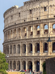 Fototapeta premium Colosseum (Flavian Amphitheatre) - Rome, Italy