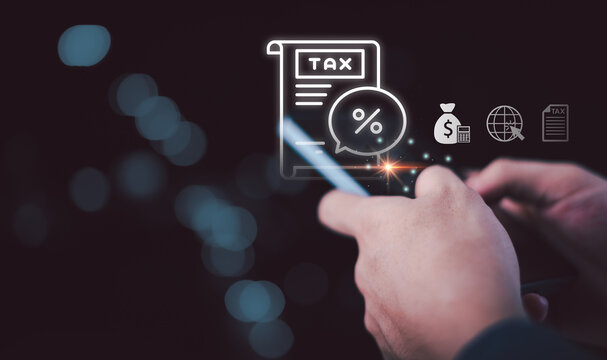 Tax consultant manages financial compliance using tax calculation, digital filing, audit preparation, revenue reporting, accounting strategy, payment processing, fiscal planning, regulatory analysis