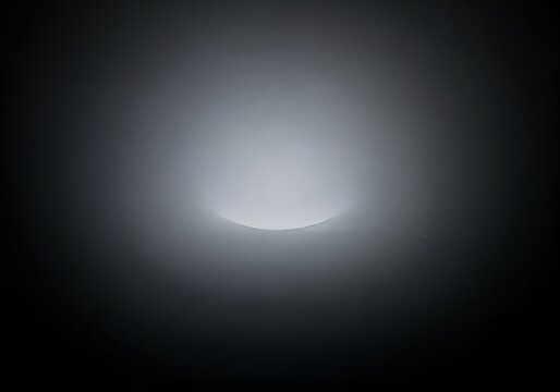 A deep and silent abyss featuring soft gradients of grey and black, where subtle light fades into an expansive and mysterious dark void, atmosphere, darkness, emptiness