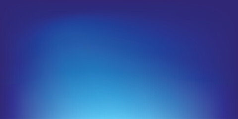 Obraz premium Gradient blue background with bright light effect