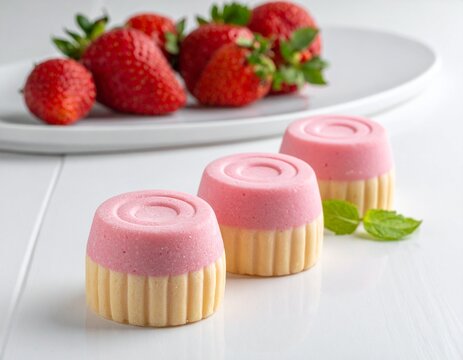 strawberry candy, 딸기 맛 사탕
