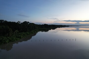Paisaje de la laguna Bravo de Santa Rosa del Yacuma © Biara