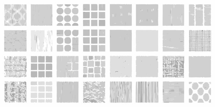 Assorted grayscale textures arranged in a grid pattern