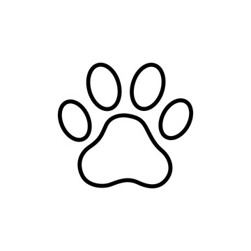 Animal Paw Print Icon