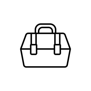 Pet Travel Carrier Bag Icon
