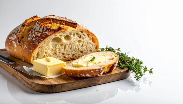 Artisan Bread with Butter