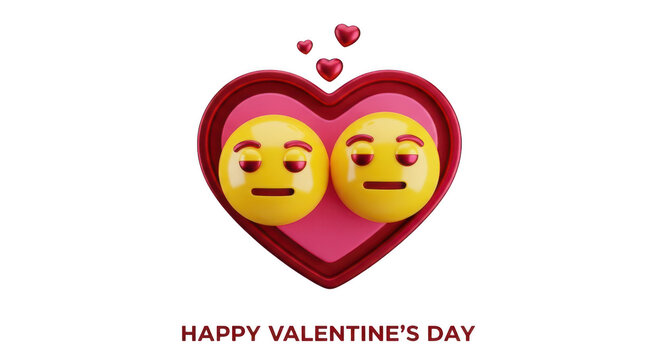 Delicious red apple with heart-shaped love bite mark