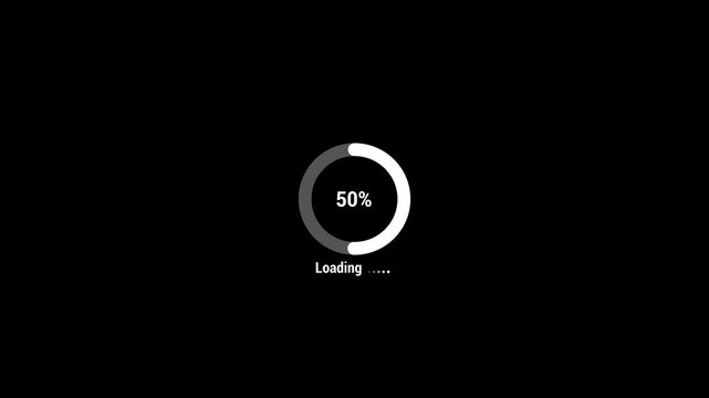 A black screen with a white silhouette of a majestic lion s head