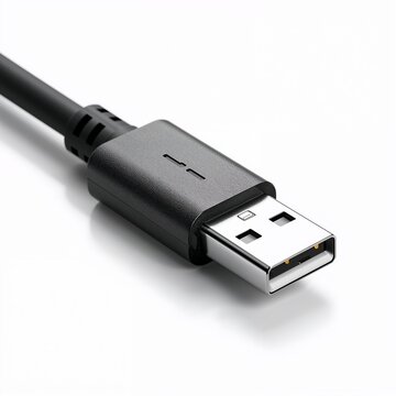 usb flash drive on white