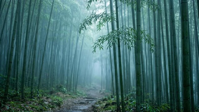 Bamboo Forest Morning Mist Loop

