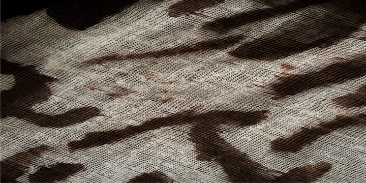 An abstract nature background featuring a close up of brown fur and carpet textures with a rough vintage grit resembling a textured stone surface