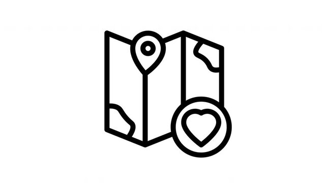 favourite minimalist stroke animation