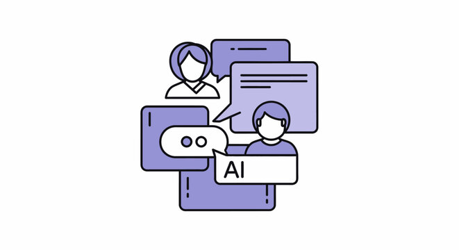 Artificial Intelligence Technology Concept.