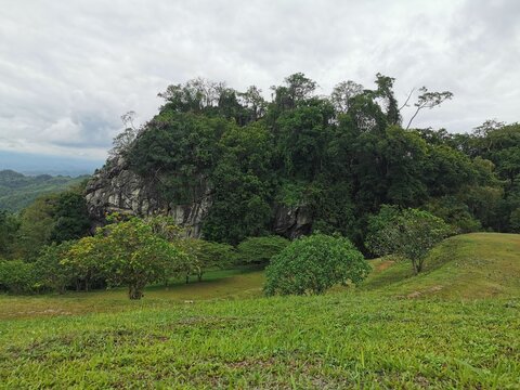 The breathtaking landscape of Doi Samer Dao, located within Si Nan National Park in Nan Province, Northern Thailand