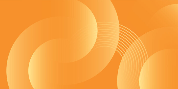 Abstract Background color Orange Gradient Circle Pattern