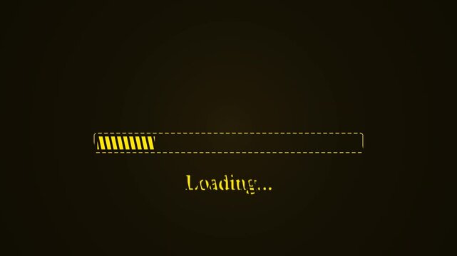 loading bar icon line buffering and progress loading animation loop