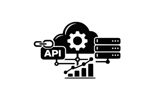 Cloud API Analytics Icon for Data Integration Platform