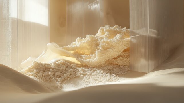 Exploring sustainable biomaterials in a soft-lit innovation lab for future product development