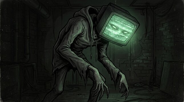 zombie in action