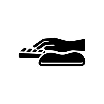 Ergonomic Wrist Support Comfort Icon