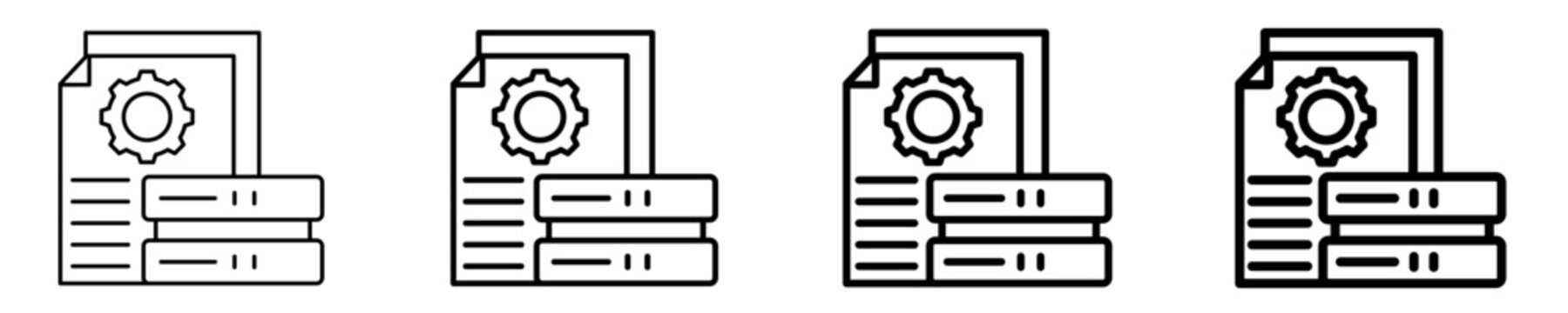 Task  Icon Set Different Style Collection