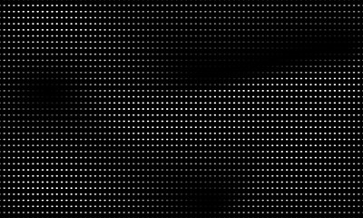 Naklejka premium Dot white black pattern gradient texture background. Abstract pop art halftone and retro style.