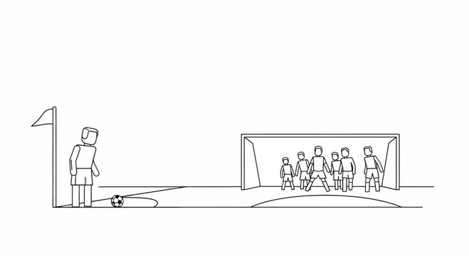 People standing in a meeting room.