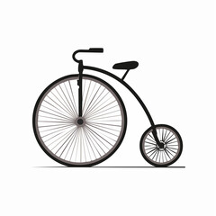 Fototapeta premium Penny Farthing Bicycle Illustration