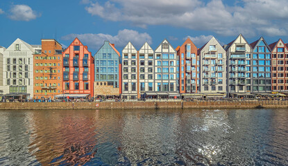 Architecture of the Old Town in Gdańsk, Poland. © Senatorek