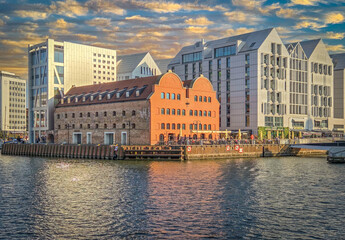Architecture of the Old Town in Gdańsk, Poland. © Senatorek