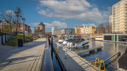 Architecture of the Old Town in Gdańsk, Poland. © Senatorek