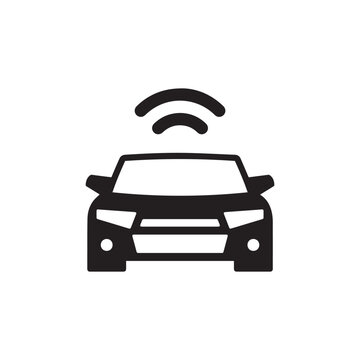 Simple vector icon autopilot
