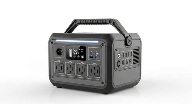 Portable Power Station Solar Generator.