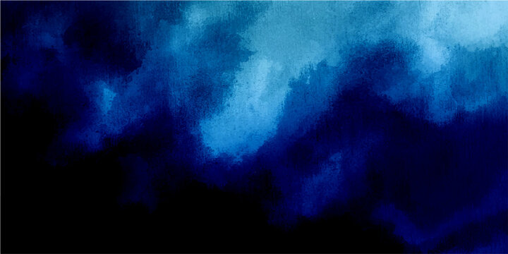 Vector Abstract dark blue watercolor texture painting, evoking feelings of depth and mystery with its layered color gradients and soft, ethereal brushstrokes, suggesting fluidity
