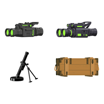 Military Equipment and Supplies, Night Vision, Mortar and Ammunition Box