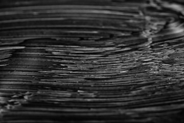 Fototapeta premium black background, paint or oil, abstract black smeared backdrop, texture oil