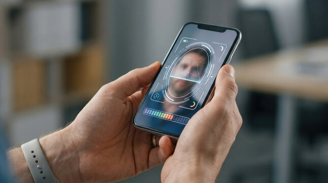 Know Your Customer (KYC) concept illustrating customer identity verification and secure onboarding for banking and fintech, with document check, biometric validation, and compliance-focused fraud prev