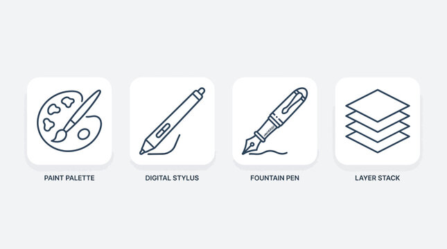 Creative writing and painting tools for artistic expression