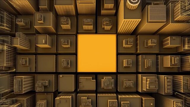 スマートインフラのために暗いグリッドへ組み込まれる都市ブロック