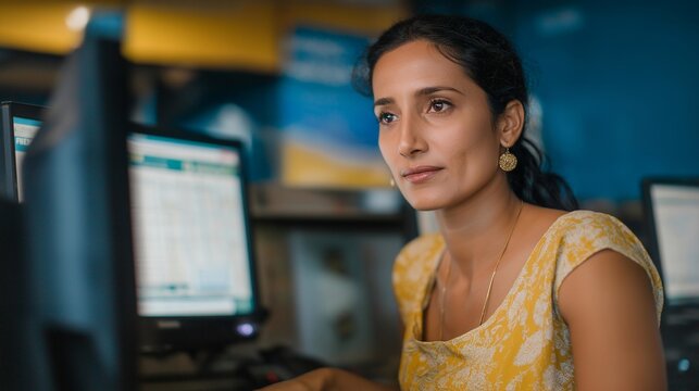 Immigrant worker sending financial remittance at local transfer agency, transaction representing economic lifeline to family abroad and transnational household economy, ideal for finance family
