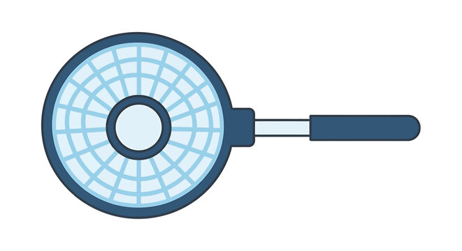Detailed illustration of a strainer.