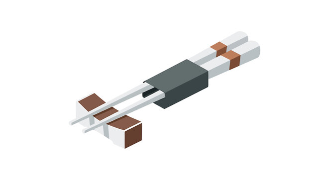 Electronic resistor component closeup view.