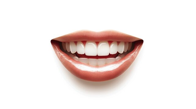 Create a Smiling, Perfect Teeth Model for Dental Advertisements