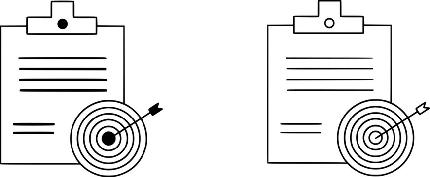Action plan icon. Symbol for corporate workflow and success. Vector illustration.