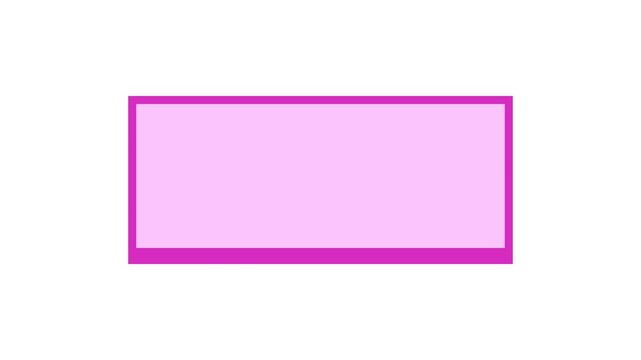 8-bit pixel art pink web frame. looped animation 4k 30fps