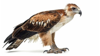 Obraz premium Majestic Bald Eagle Isolated Photo.